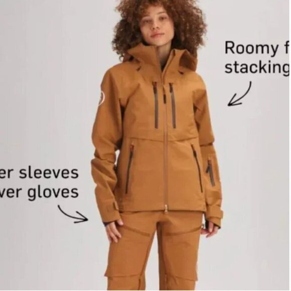 Backcountry Cottonwoods Jacket Caribou Size Small NWT - Picture 4 of 14